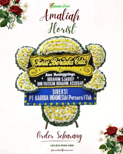 Papan Bunga Duka di Sukarindik
